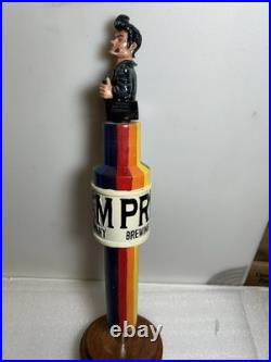 RARE PRISM BREWING FELONY IPA GANGSTER MUGSHOT beer tap handle. PENNSYLVANIA