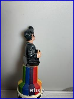 RARE PRISM BREWING FELONY IPA GANGSTER MUGSHOT beer tap handle. PENNSYLVANIA