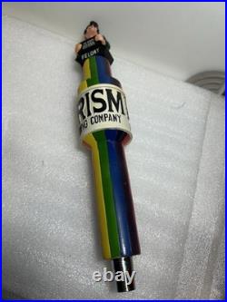 RARE PRISM BREWING FELONY IPA GANGSTER MUGSHOT beer tap handle. PENNSYLVANIA