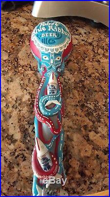 RARE Pabst Blue Ribbon Octopus Beer Tap Handle