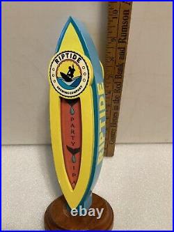 RARE. RIPTIDE BREWING PARTY IPA SURBOARD draft beer tap handle. FLORIDA