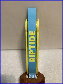 RARE. RIPTIDE BREWING PARTY IPA SURBOARD draft beer tap handle. FLORIDA