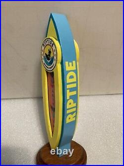 RARE. RIPTIDE BREWING PARTY IPA SURBOARD draft beer tap handle. FLORIDA