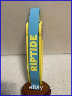 RARE. RIPTIDE BREWING PARTY IPA SURBOARD draft beer tap handle. FLORIDA