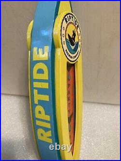 RARE. RIPTIDE BREWING PARTY IPA SURBOARD draft beer tap handle. FLORIDA