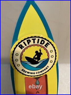 RARE. RIPTIDE BREWING PARTY IPA SURBOARD draft beer tap handle. FLORIDA