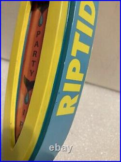 RARE. RIPTIDE BREWING PARTY IPA SURBOARD draft beer tap handle. FLORIDA