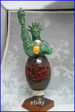 RARE Rogue Liberty Figural Beer Tap Handle