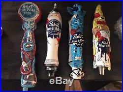 RARE Set Of Pabst blue ribbon tap handle Make An offer