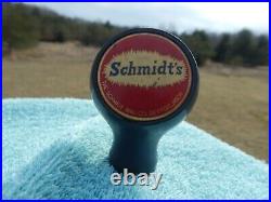 RARE Vintage Schmidt's Beer Tap Handle Knob Detroit Michigan Brewery 1940/50s