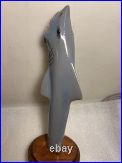 RARE WIDMER BROS. GREAT WHITE SHARK HEFEWEIZEN draft beer tap handle. OREGON