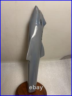 RARE WIDMER BROS. GREAT WHITE SHARK HEFEWEIZEN draft beer tap handle. OREGON