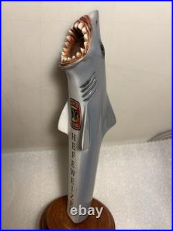 RARE WIDMER BROS. GREAT WHITE SHARK HEFEWEIZEN draft beer tap handle. OREGON