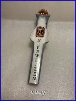RARE WIDMER BROS. GREAT WHITE SHARK HEFEWEIZEN draft beer tap handle. OREGON