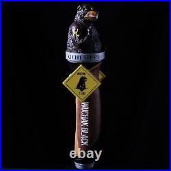 RARE Wuchak Black Woodchuck Beer Tap Handle HTF