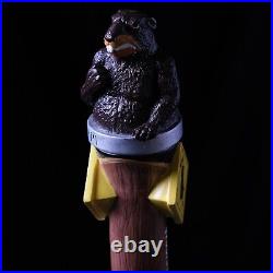 RARE Wuchak Black Woodchuck Beer Tap Handle HTF