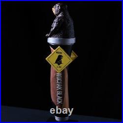 RARE Wuchak Black Woodchuck Beer Tap Handle HTF