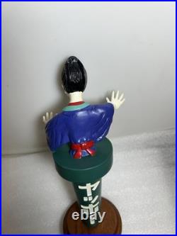 RARE YOHO BREWING JAPANESE SAMURAI KABUKI MAN Draft beer tap handle. JAPAN