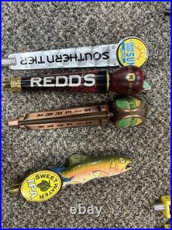 READ DESCRIPTION Beer Tap Handles. Some Rare Unique Local Breweries