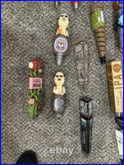 READ DESCRIPTION Beer Tap Handles. Some Rare Unique Local Breweries