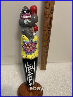 REUNION TANK PUNCHER! IPA CIRCUS MONKEY draft beer tap handle. IOWA