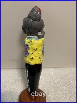REUNION TANK PUNCHER! IPA CIRCUS MONKEY draft beer tap handle. IOWA