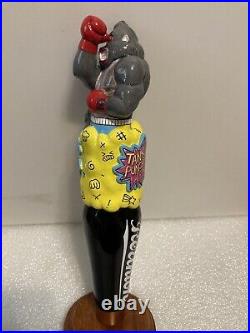 REUNION TANK PUNCHER! IPA CIRCUS MONKEY draft beer tap handle. IOWA