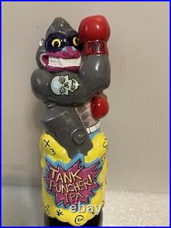 REUNION TANK PUNCHER! IPA CIRCUS MONKEY draft beer tap handle. IOWA