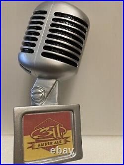 ROCK BROTHERS BREWING 311 AMBER ALE MICROPHONE draft beer tap handle. FLORIDA #2