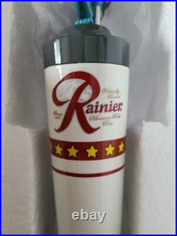 Rainier Beer Tap Handle Figural Walking Bottle Bar Pub Seattle Washington NEW