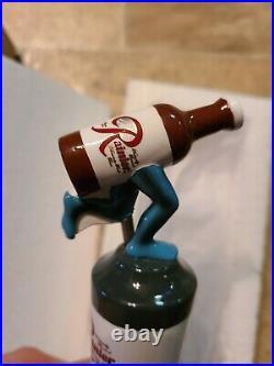 Rainier Beer Tap Handle Figural Walking Bottle Bar Pub Seattle Washington New