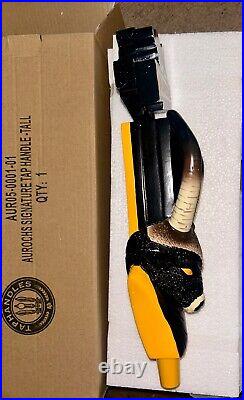 Rare Aurochs Brewing Figural Tap Handle New in Box