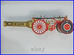 Rare Batch 1904 Brickworks Vintage Steam Fire Engine 10 Draft Beer Tap Handle