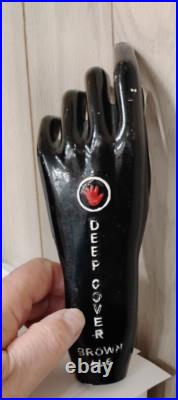 Rare Beer Tap Handle Deep Cover Brown Ale Left Handed Brewers