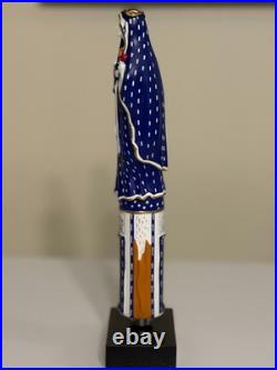 Rare Beer Tap Handle La Debauche Our Lady of Debauchery Figural Tap Handle