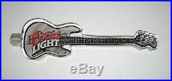 Rare COORS LIGHT electric guitar TAP HANDLE NEW