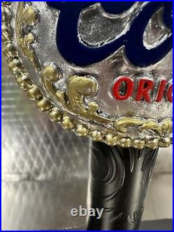 Rare Coors Original Cowboy Hat Belt Buckle Beer Tap Handle 11