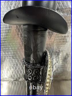 Rare Coors Original Cowboy Hat Belt Buckle Beer Tap Handle 11