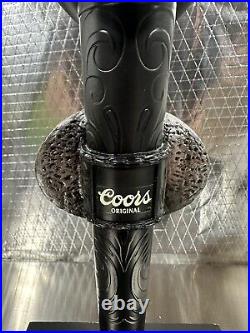 Rare Coors Original Cowboy Hat Belt Buckle Beer Tap Handle 11