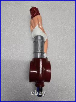 Rare First Version City Steam Naughty Nurse on a Keg 11 Draft Beer Tap Handle