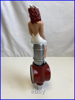 Rare First Version City Steam Naughty Nurse on a Keg 11 Draft Beer Tap Handle
