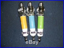 Rare Flat 12 Spark Plug Tap Handle Lot of 3 Used HALFCYCLE BLONDE ALE WALKABOUT