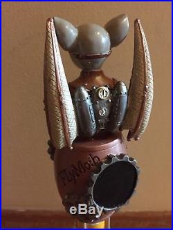 Rare Flying Mouse Steampunk Duel Beer Tap Handles