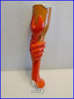 Rare Gritty's IPA Red Lobster 10.5 Draft Beer Tap Handle Mancave Bar