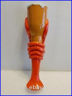 Rare Gritty's IPA Red Lobster 10.5 Draft Beer Tap Handle Mancave Bar