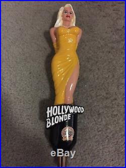Rare Hollywood Blonde Babe Tap Handle