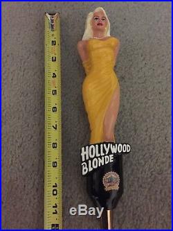 Rare Hollywood Blonde Babe Tap Handle