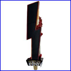 Rare I. S. A Central City Red Betty Racer Draft Beer Tap Handle Bar Mancave 14