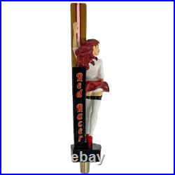 Rare I. S. A Central City Red Betty Racer Draft Beer Tap Handle Bar Mancave 14