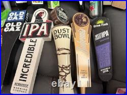 Rare Lot of 23 Draft Beer Tap Handles Bar Decor Base Hex Heineken Dos Equis Etc